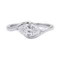 Moissanite Marquise Ring