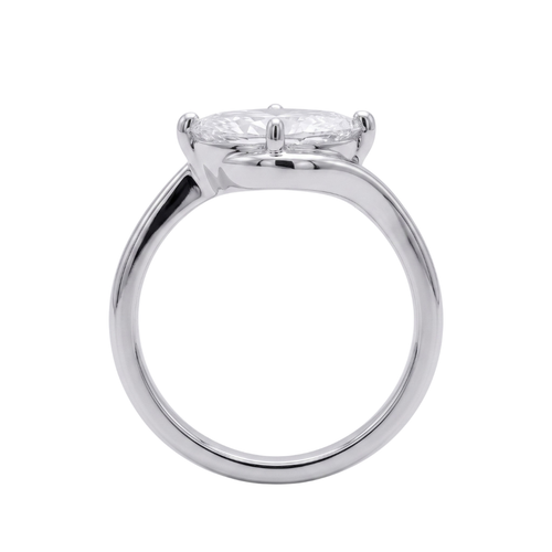 Moissanite Marquise Ring