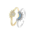 Sun & Moon Rings
